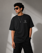 Vexron Celestial Hands Graphic Oversized Back Print T-Shirt | Premium Cotton | 220 GSM