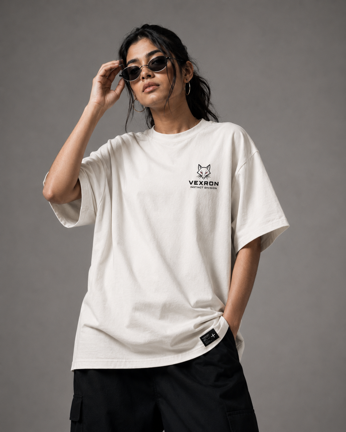 Make The Night Count Wolf Graphic Oversized T-Shirt for Men & Women | 100% Cotton | 220 GSM
