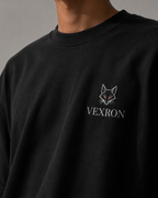 Vexron Celestial Hands Graphic Oversized Back Print T-Shirt | Premium Cotton | 220 GSM
